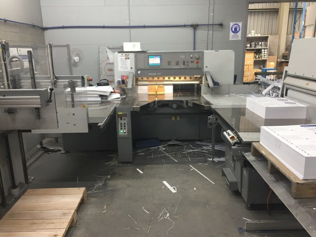 1997 POLAR 115ED CUTTING SYSTEM