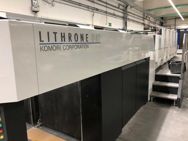 2017 Komori GL-537 2